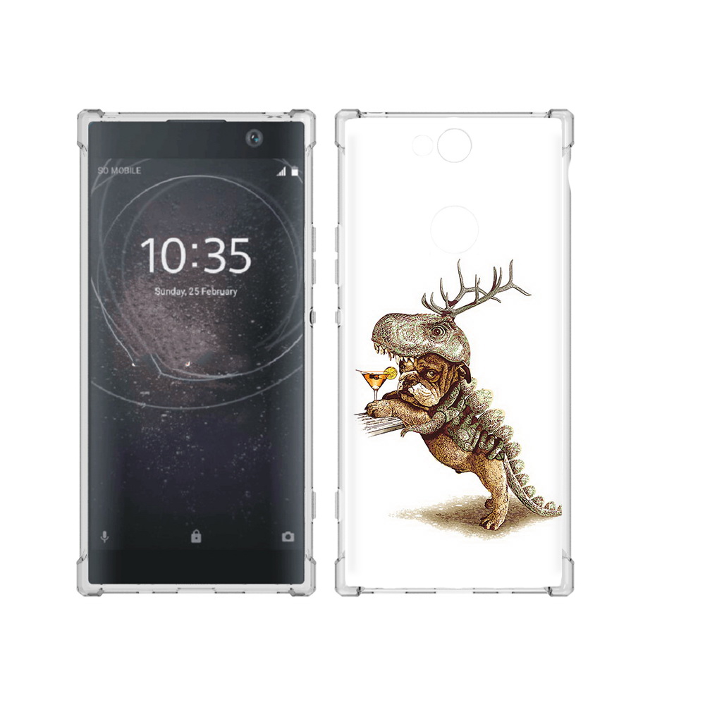 

Чехол MyPads Tocco для Sony Xperia XA2 Plus тематическая вечеринка, Прозрачный, Tocco