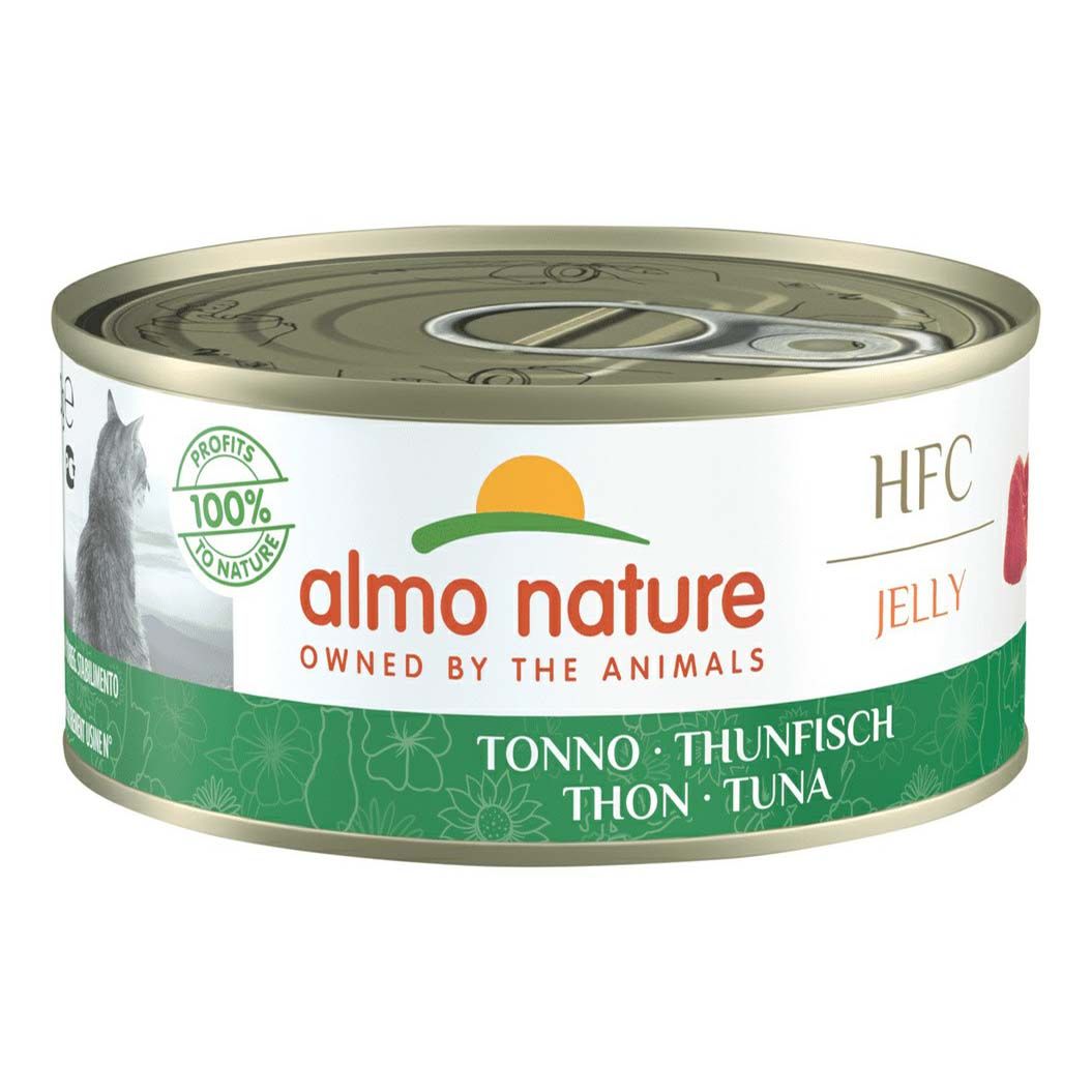 Влажный корм Almo Nature Тунец в желе для кошек 70 г