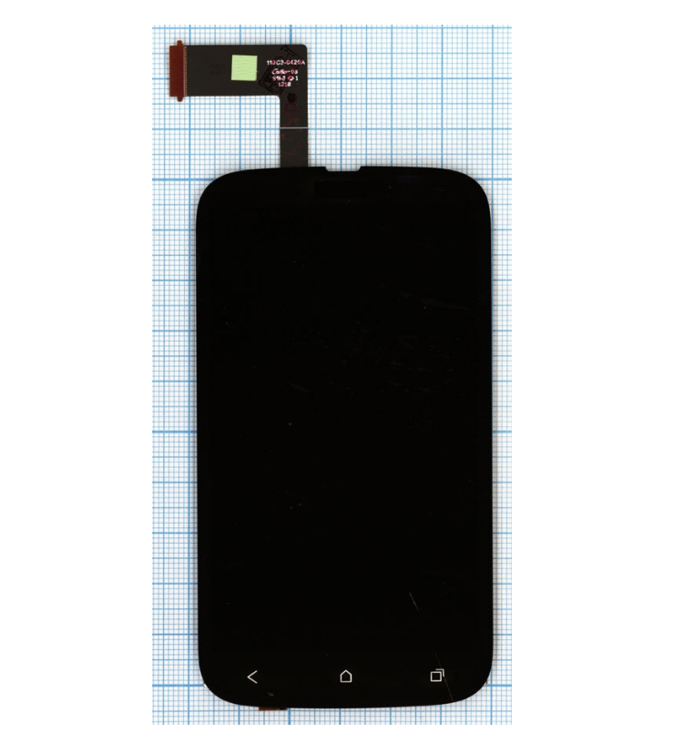 

Дисплей OEM для смартфона HTC Desire V T328w черный, для HTC Desire V T328w