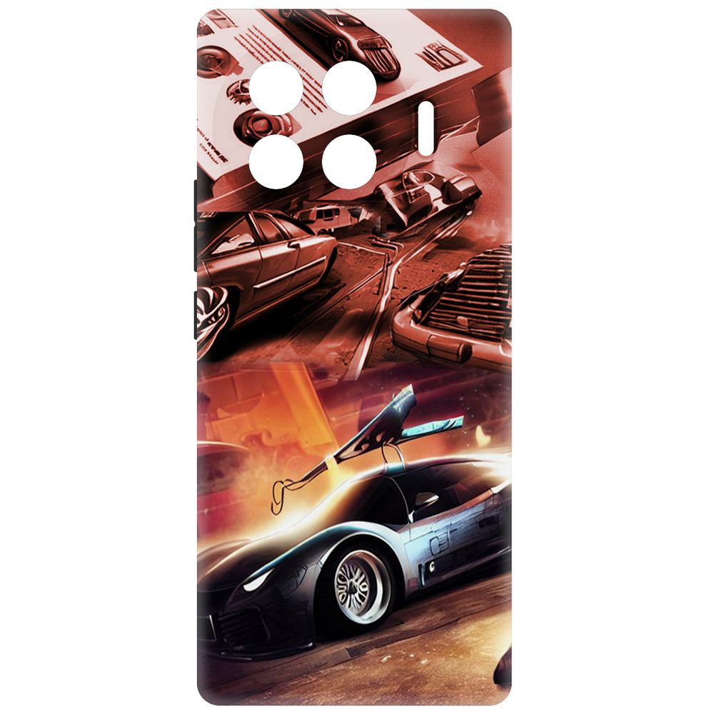 

Чехол-накладка Krutoff Soft Case Автодинамика для TECNO Spark 20 Pro+ черный