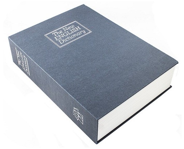 фото Книга-сейф "английский словарь", цвет: синий, 26 см 97531 эврика