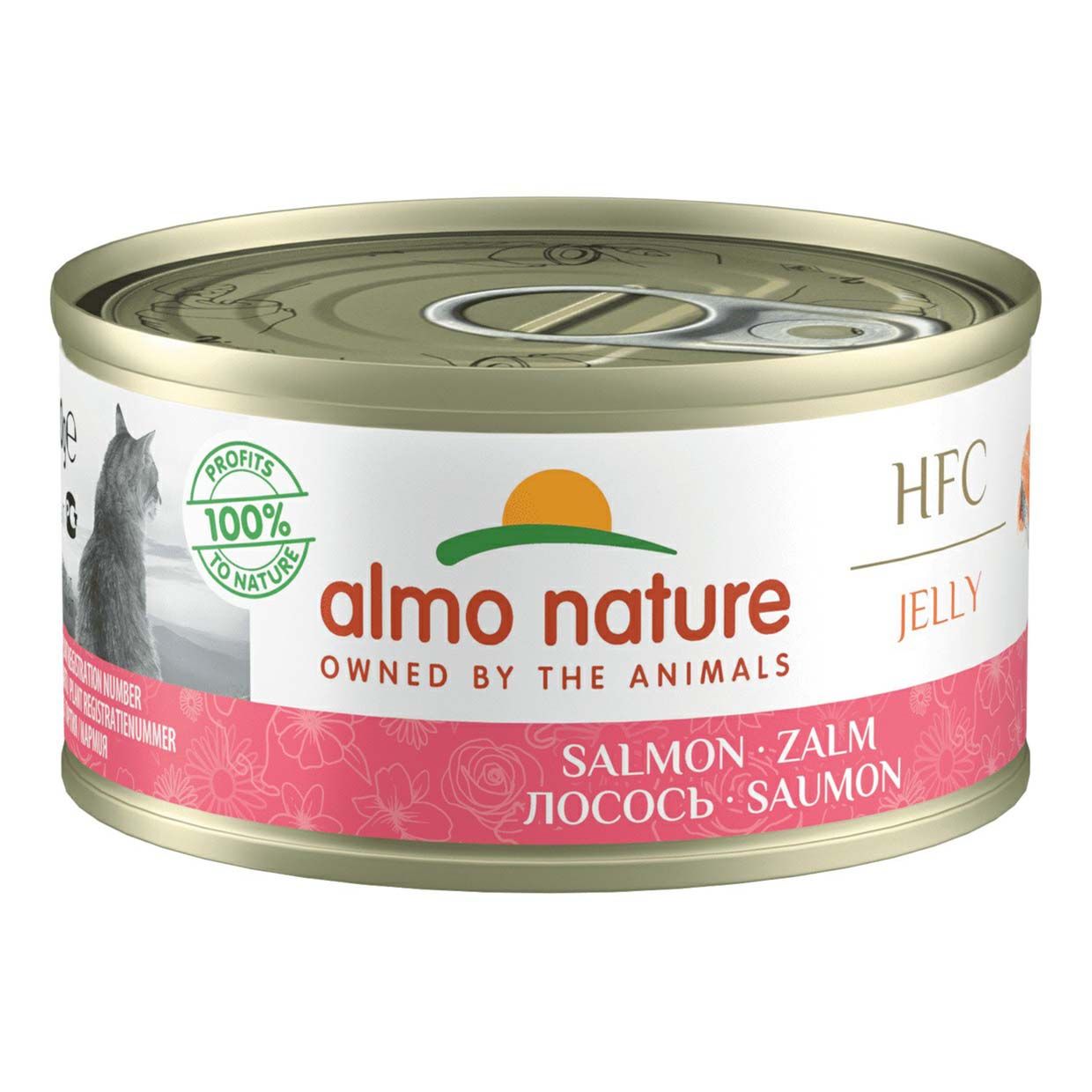 

Влажный корм Almo Nature Legend с лососем в желе для кошек 70 г х 24 шт