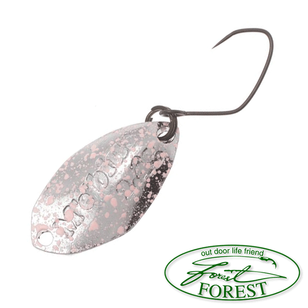 

FOREST Блесна колеблющаяся FOREST MEBIUS ( 1,7гр/11), Серебристый;розовый