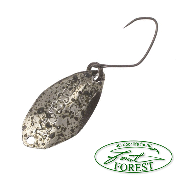 

FOREST Блесна колеблющаяся FOREST MEBIUS ( 1,2гр/12), Серебристый;черный