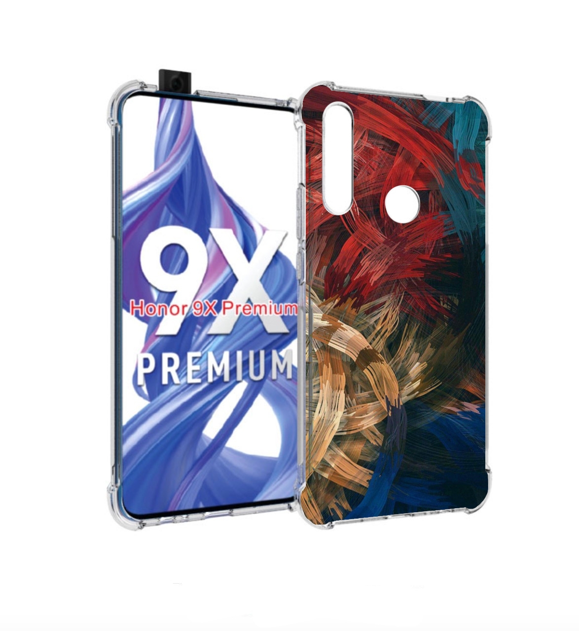 

Чехол бампер MyPads раскрашенная медь для Honor 9X (STK-LX1)., Прозрачный, Tocco