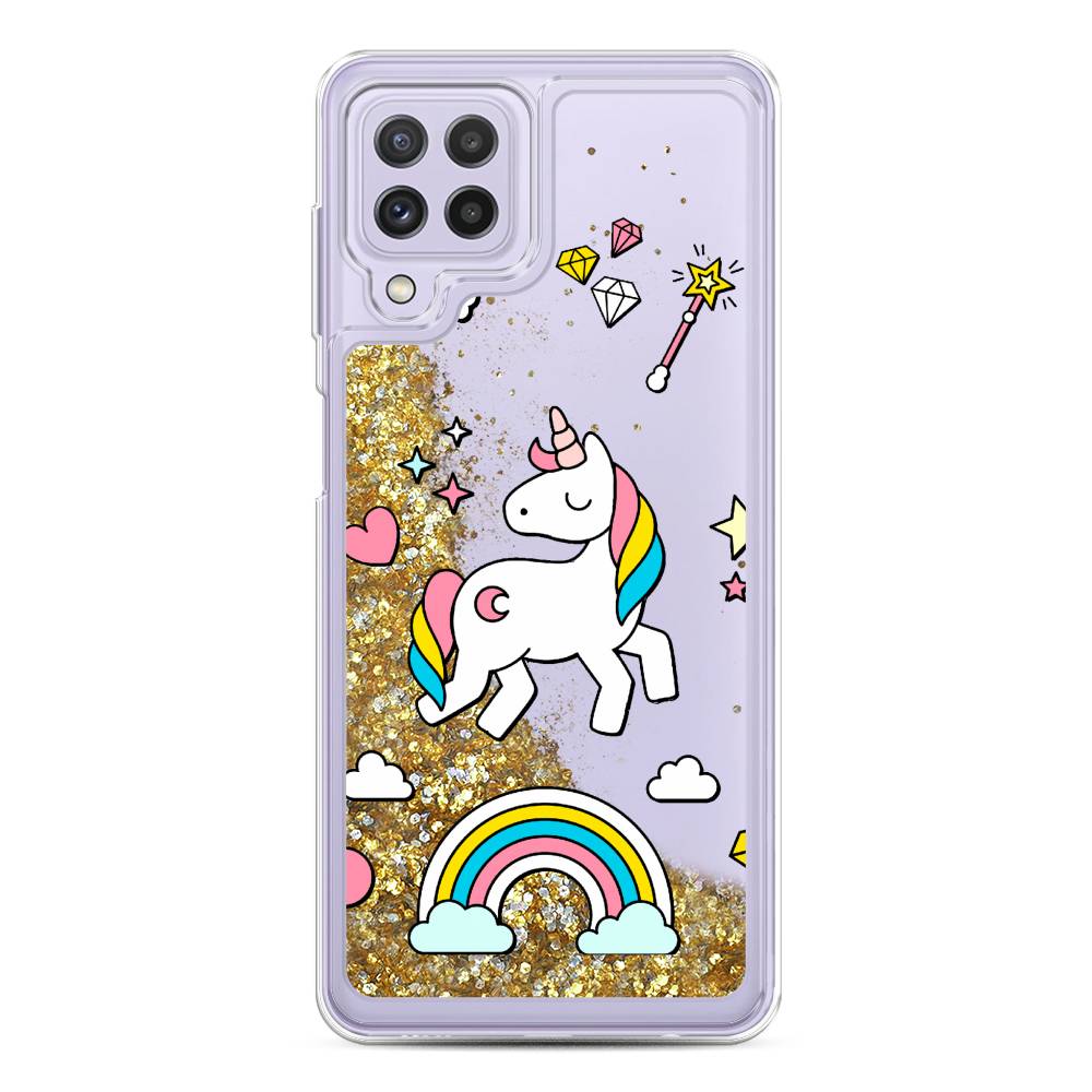 

Чехол Awog на Samsung Galaxy A22 / Самсунг A22 "Принцесса единорог", 2103190-1