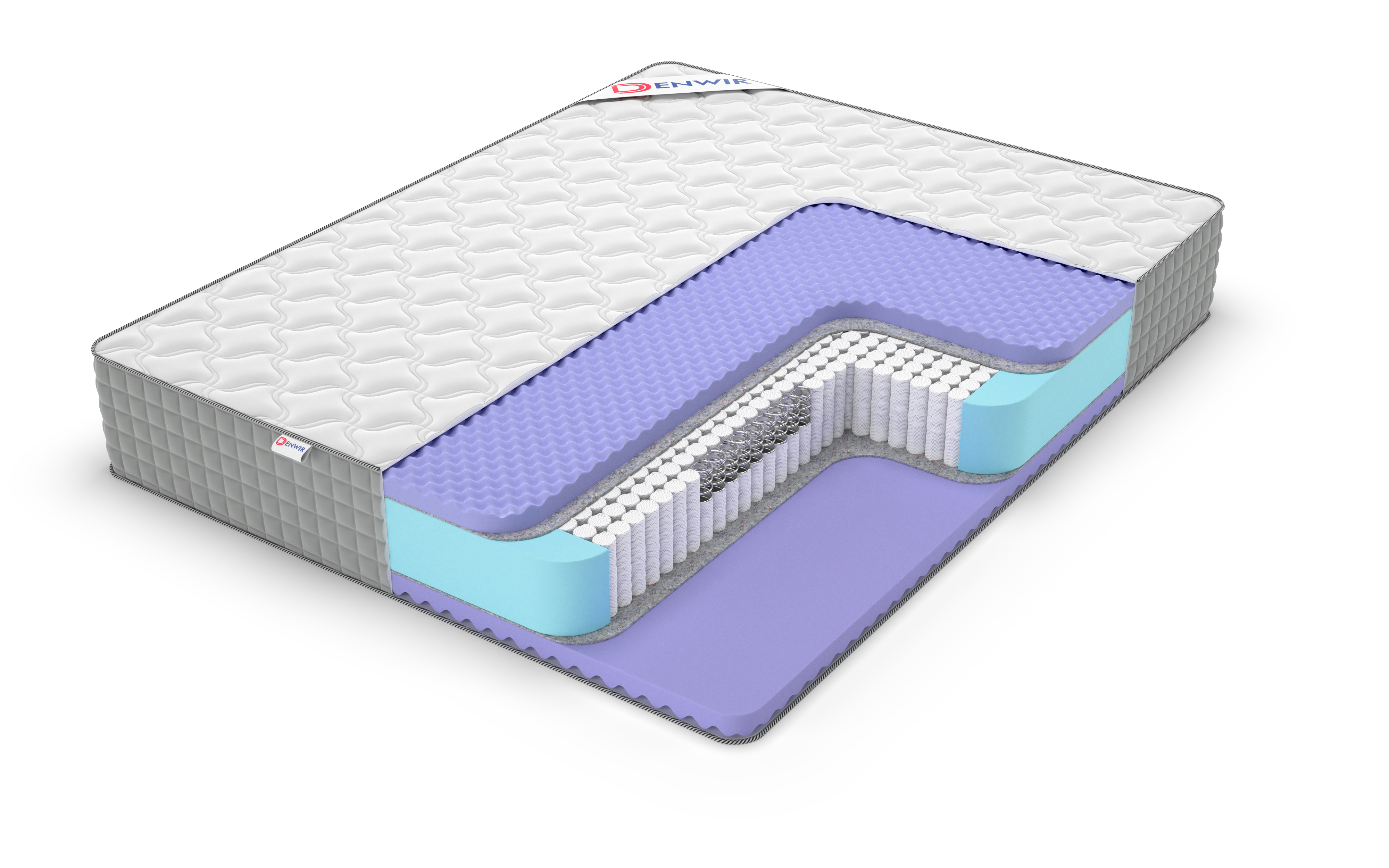 

Матрас пружинный DENWIR EXTRA FIVE S1000/chstmat_EFS1000_60x160, Белый, EXTRA FIVE S1000