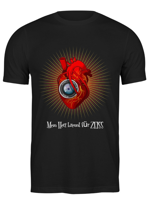 

Футболка мужская Printio Mein herz brennt 2302914 черная 3XL, Черный, Mein herz brennt 2302914