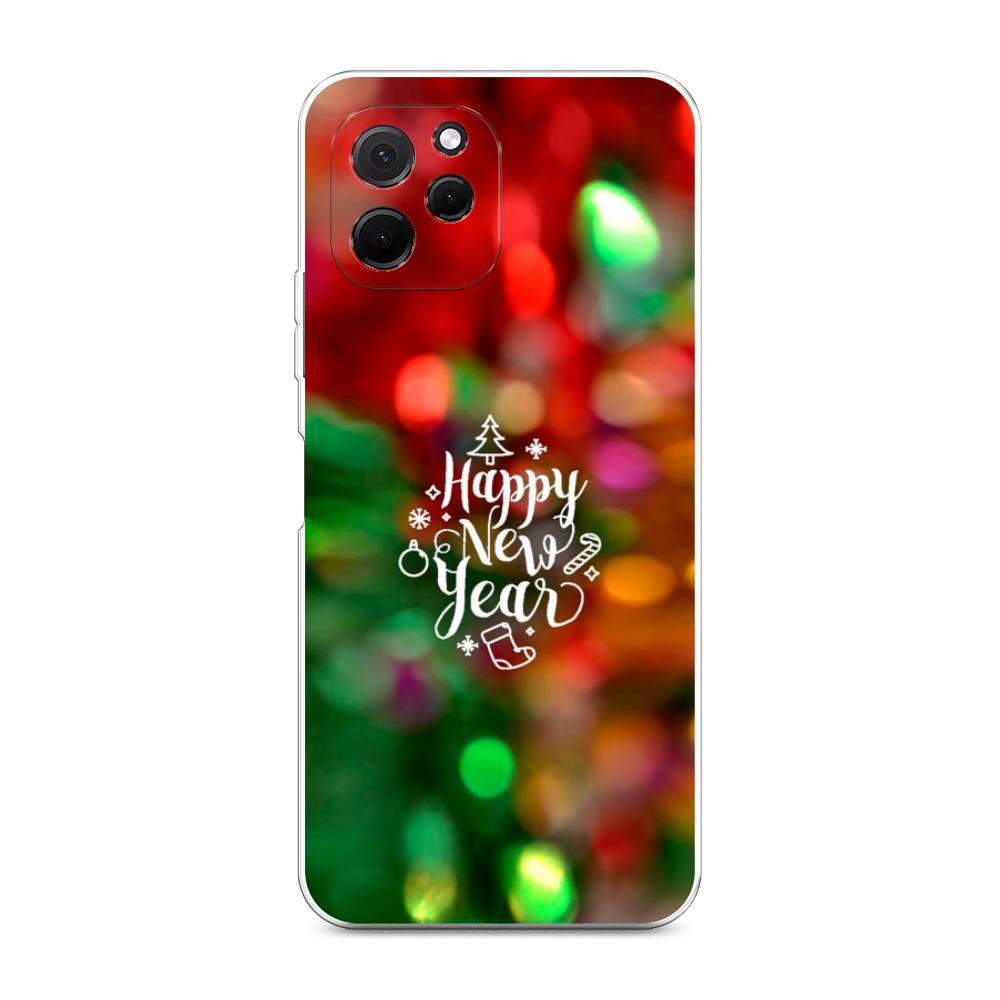 

Чехол на HuaweI Nova Y61 "Новый Год на елке", Зеленый;красный;желтый, 6120050-5