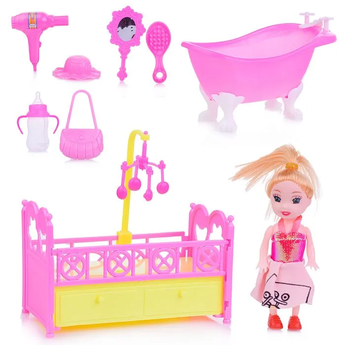 Кукла Y222-7 с аксессуарами в пакете 402₽