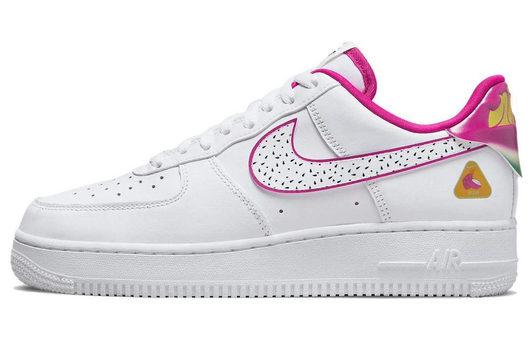 

Кеды унисекс Nike Air Force 1 Low Dragonfruit белые 38.5 EU, Белый, Air Force 1 Low Dragonfruit