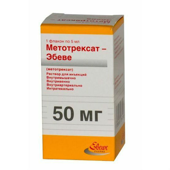 Купить Метотрексат-Эбеве раствор для инъекций 10 мг/мл флакон 5 мл, EBEWE Pharma
