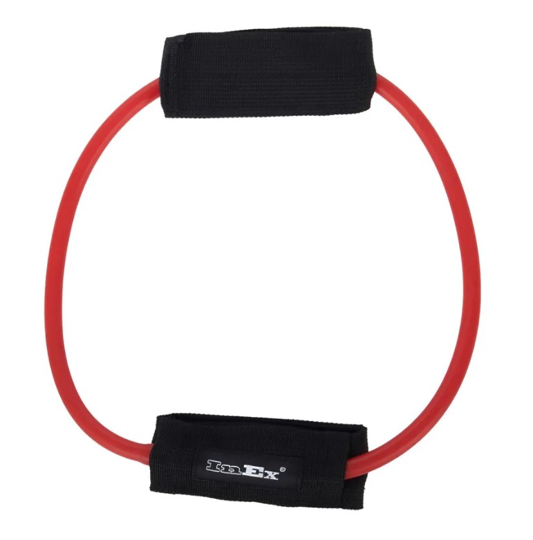 

Амортизатор трубчатый INEX Ankle-Tube с манжетами - среднее (красный)