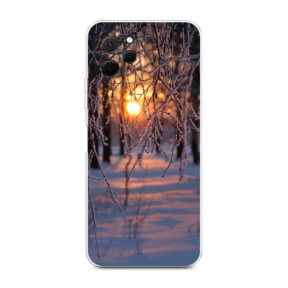 

Чехол на HuaweI Nova Y61 "Зима 7", Оранжевый;розовый;черный, 6120050-2