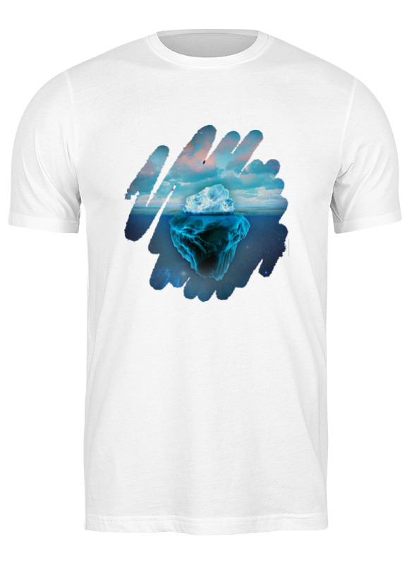 

Футболка мужская Айсмен. 2184127 Printio белая 3XL, Айсмен. 2184127