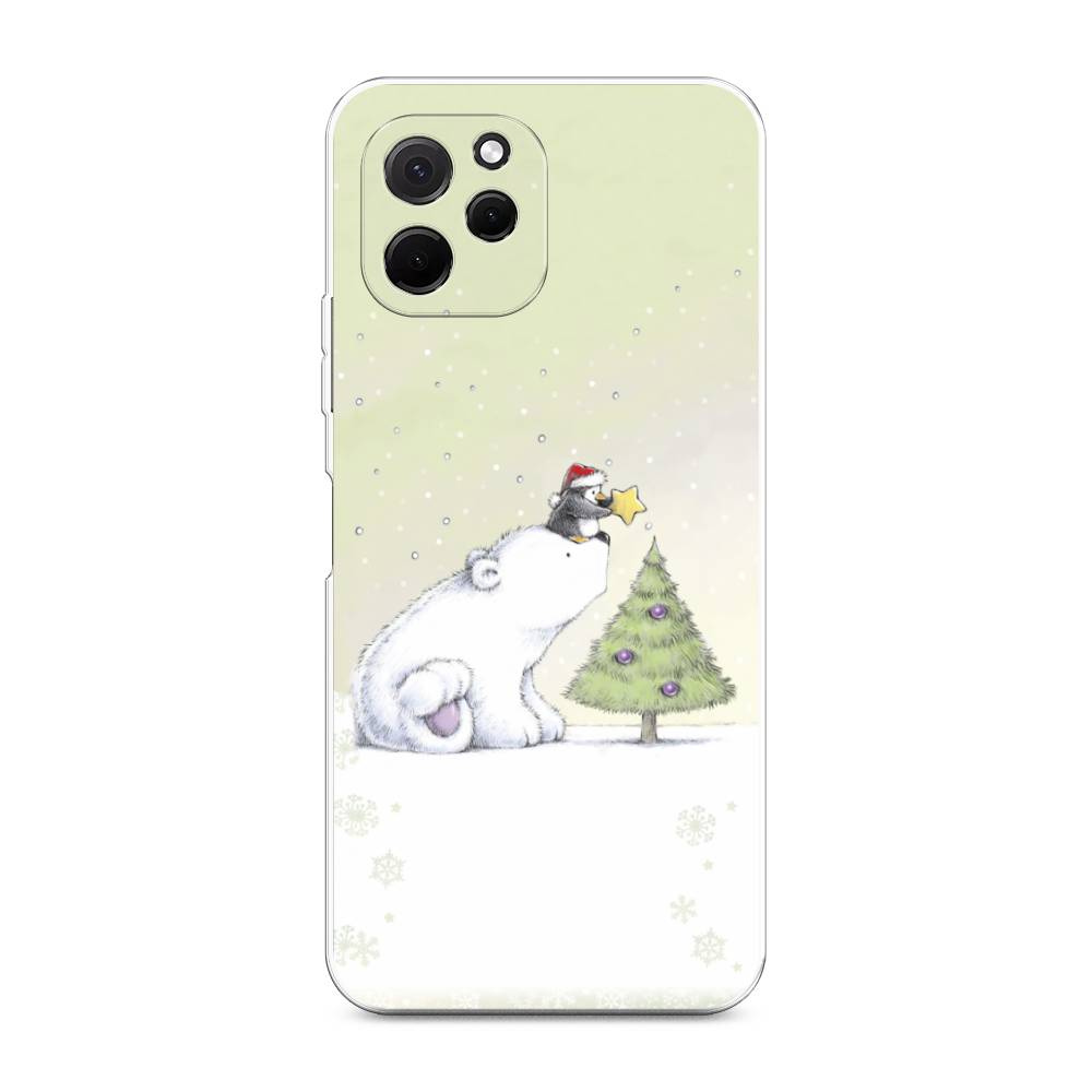 

Чехол на HuaweI Nova Y61 "Украшение елки", Белый;бежевый, 6120050-5