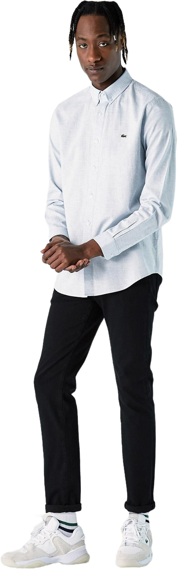 

Рубашка мужская Lacoste CH024040M белая 45, CH024040M