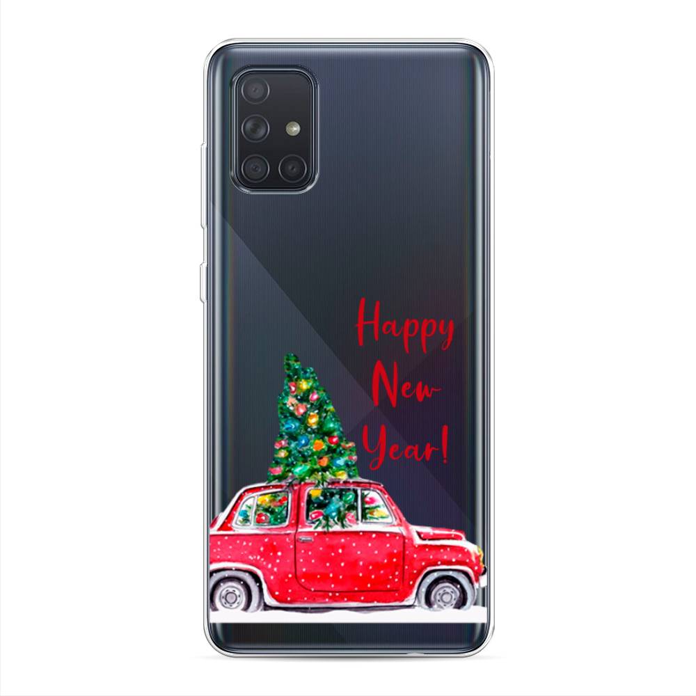 

Чехол для Samsung Galaxy A71 4G "Happy New Year", Красный;зеленый, 29050-5