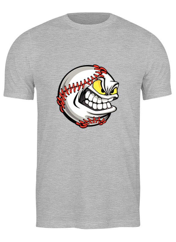 

Футболка мужская Бейсбол (1) 2165292 Printio серая 3XL, Бейсбол (1) 2165292