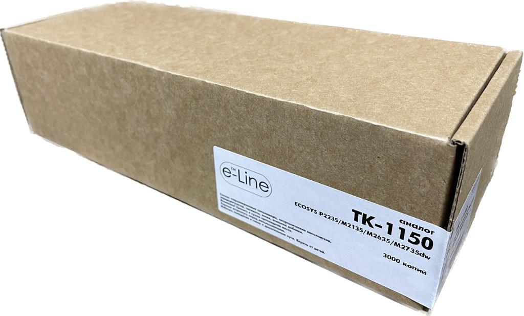 

Тонер-картридж Kyocera ECOSYS P2235 TK-1150 (3k) e-Line, Черный, TK-1150