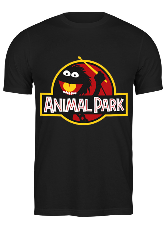 

Футболка мужская Animal park 2134854 Printio черная 3XL, Animal park 2134854