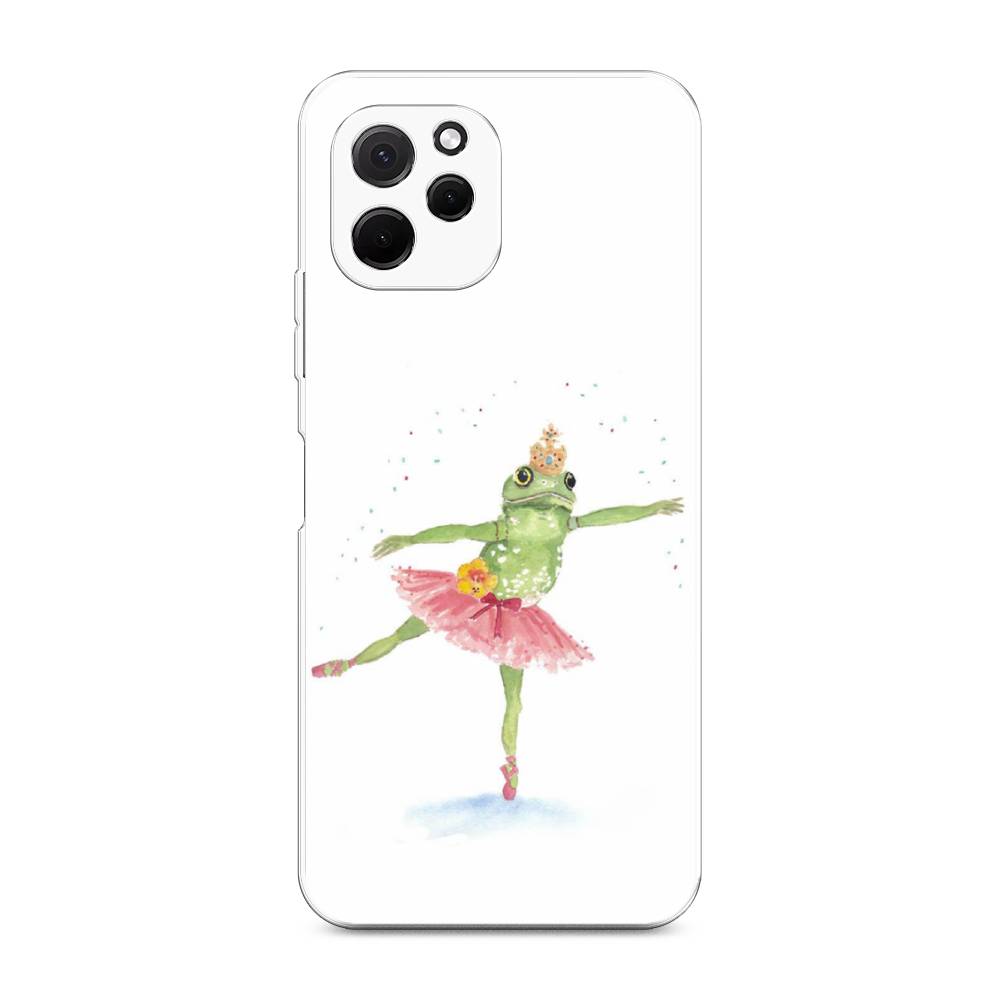 

Чехол на HuaweI Nova Y61 "Лягушка-балерина", Зеленый, 6120050-4