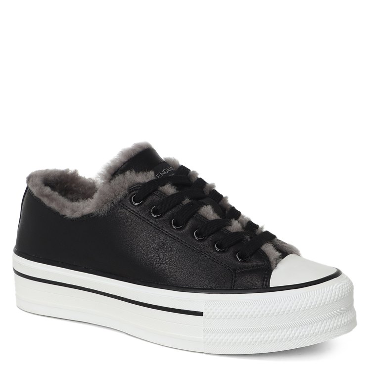 

Кеды женские Tendance HC586E-1 черные 41 EU, Черный, HC586E-1