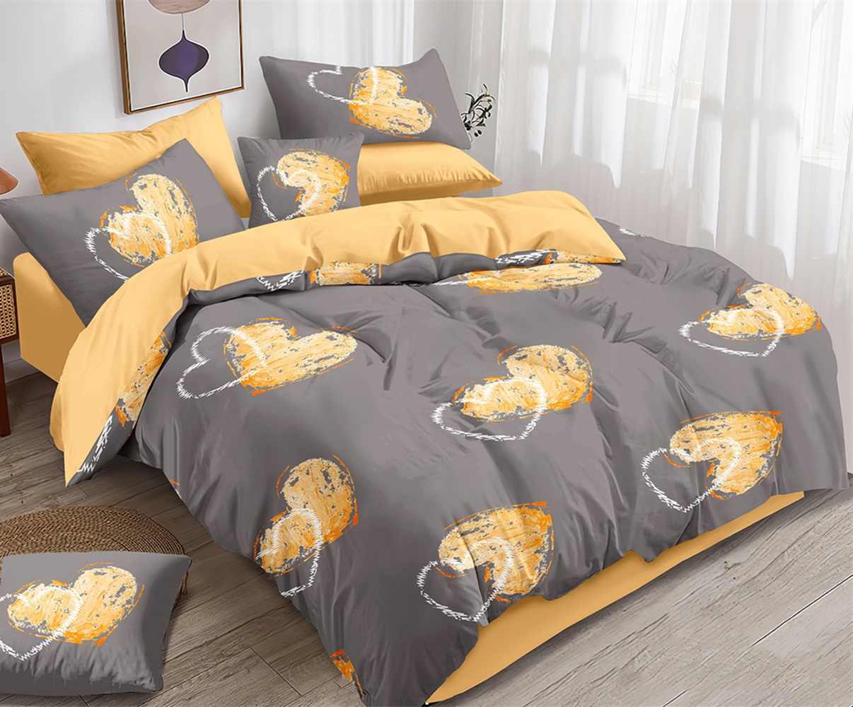 

Пододеяльник Mercury Home Сердечки 25 2 СП 180x220 Поплин, Сердечки 25