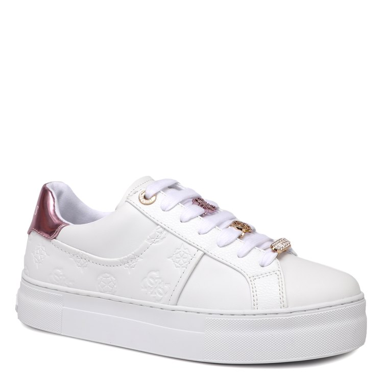 

Кеды женские Guess FLJGIEFAL12 белые 37 EU, Белый, FLJGIEFAL12