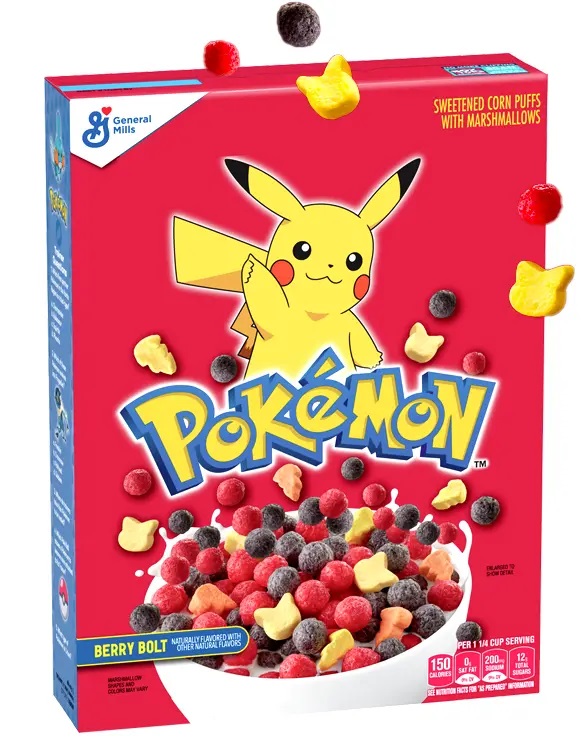 

Готовый завтрак General Mills Pokemon Berry Покемон Ягодный, 292 г, Готовый завтрак