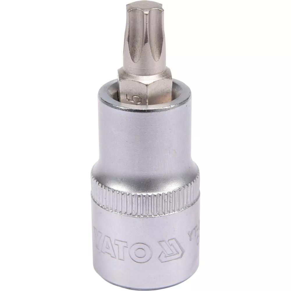 

Головка-Бита Torx, T45, 55 Мм, 1/2 YATO арт. YT-04315