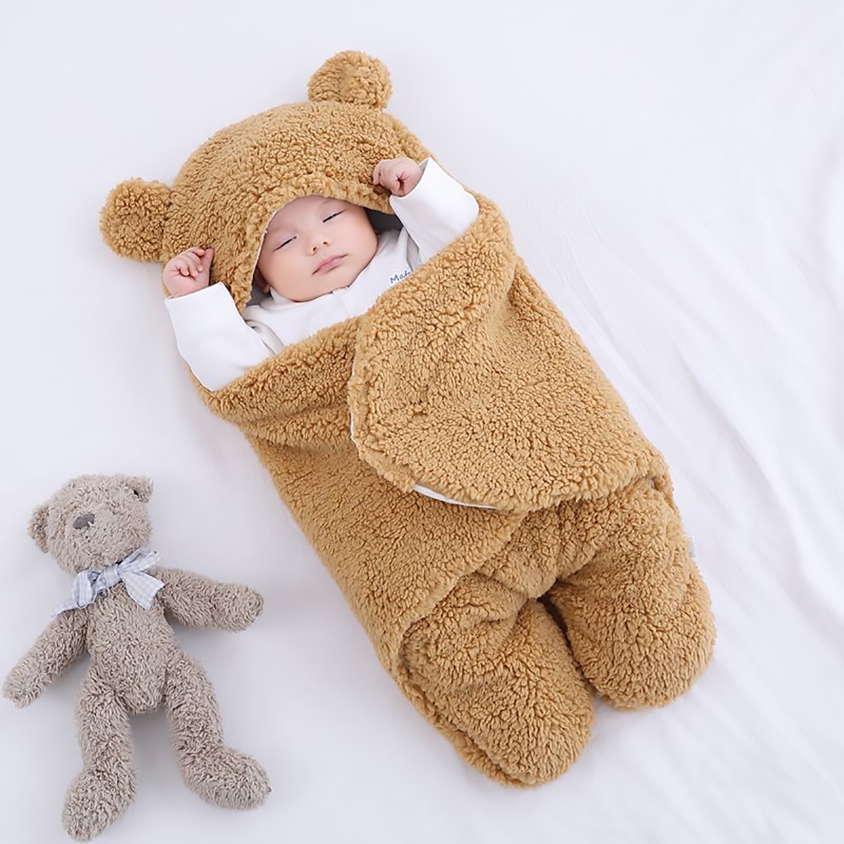 

Конверты для новорожденных Teddy 01, коричневый, s, 01