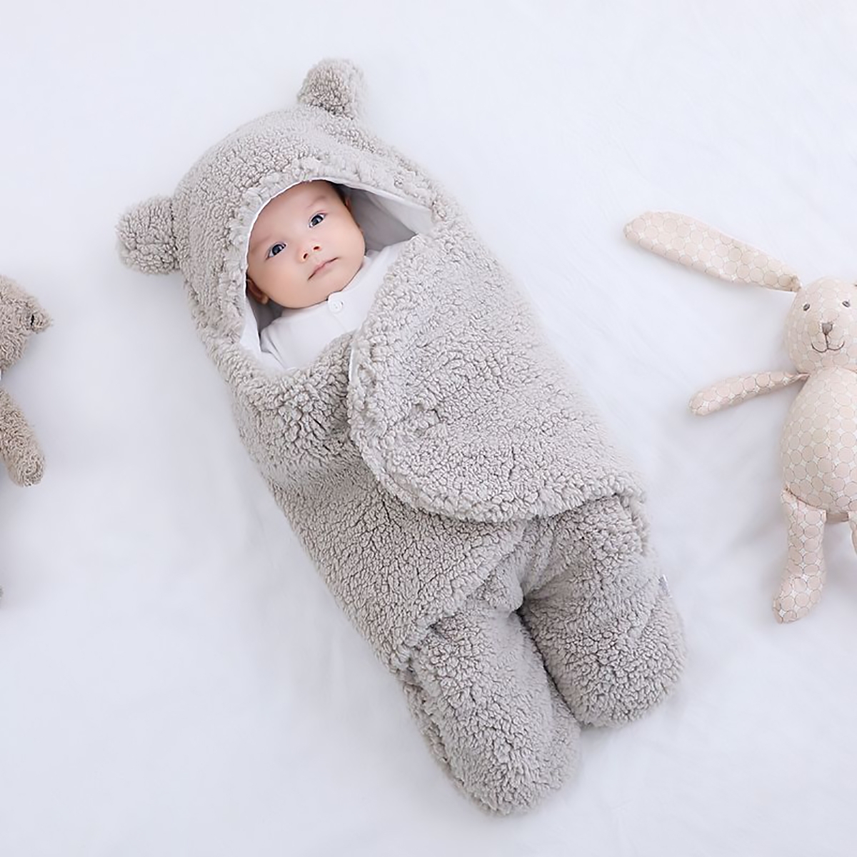 

Конверты для новорожденных Teddy 01, серый, s, 01