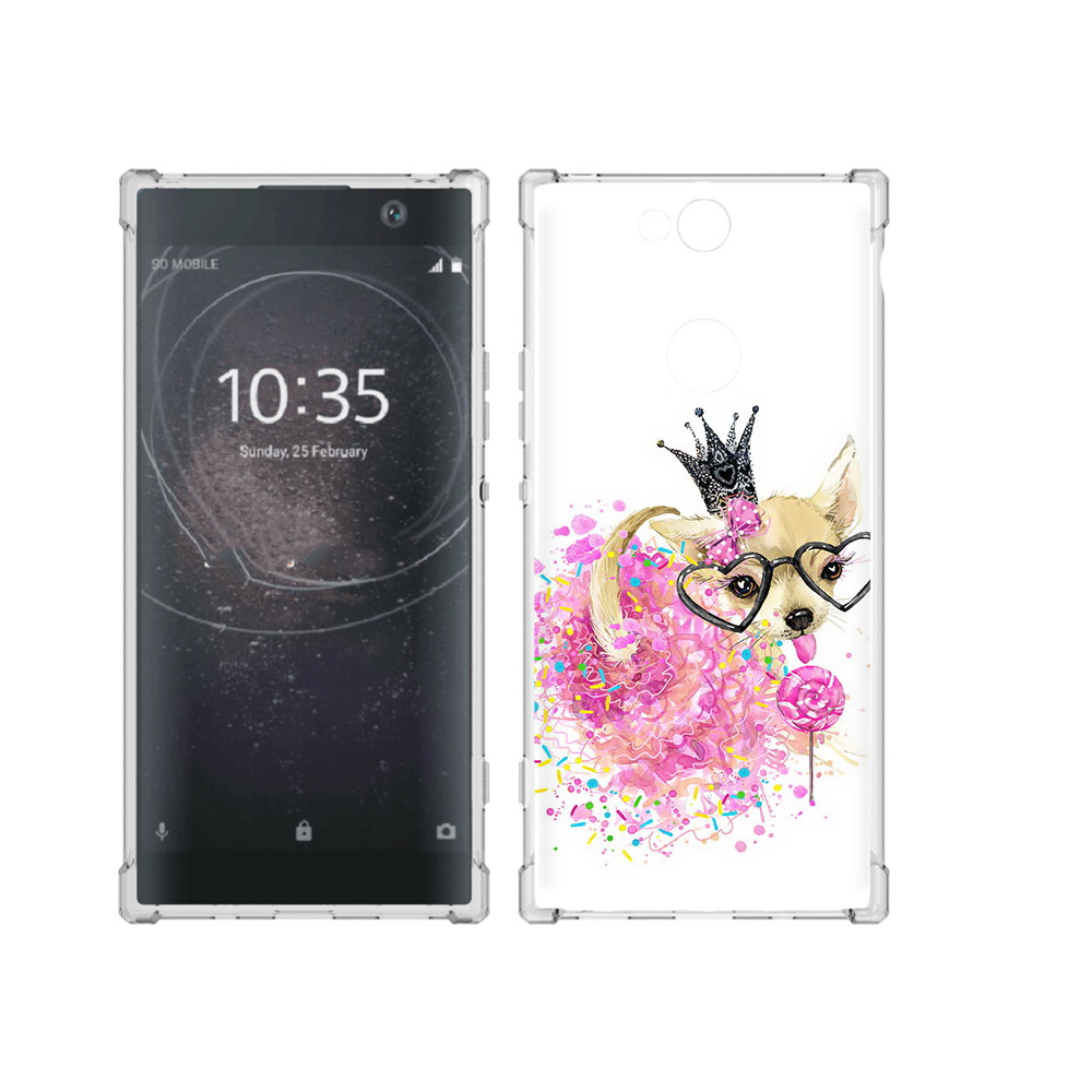 

Чехол MyPads Tocco для Sony Xperia XA2 Plus сладкая принцесса, Прозрачный, Tocco