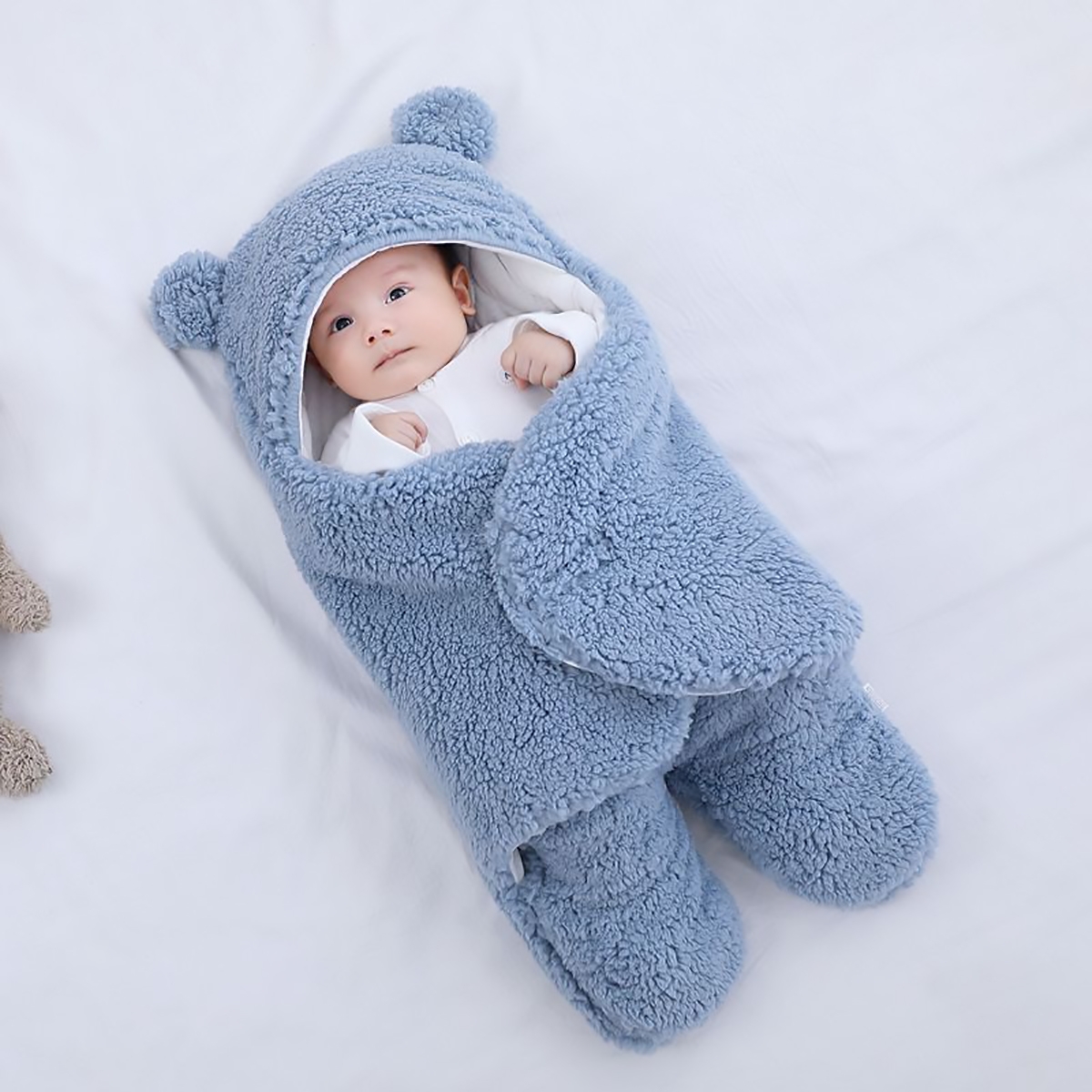 

Конверты для новорожденных Teddy 01, голубой, s, 01