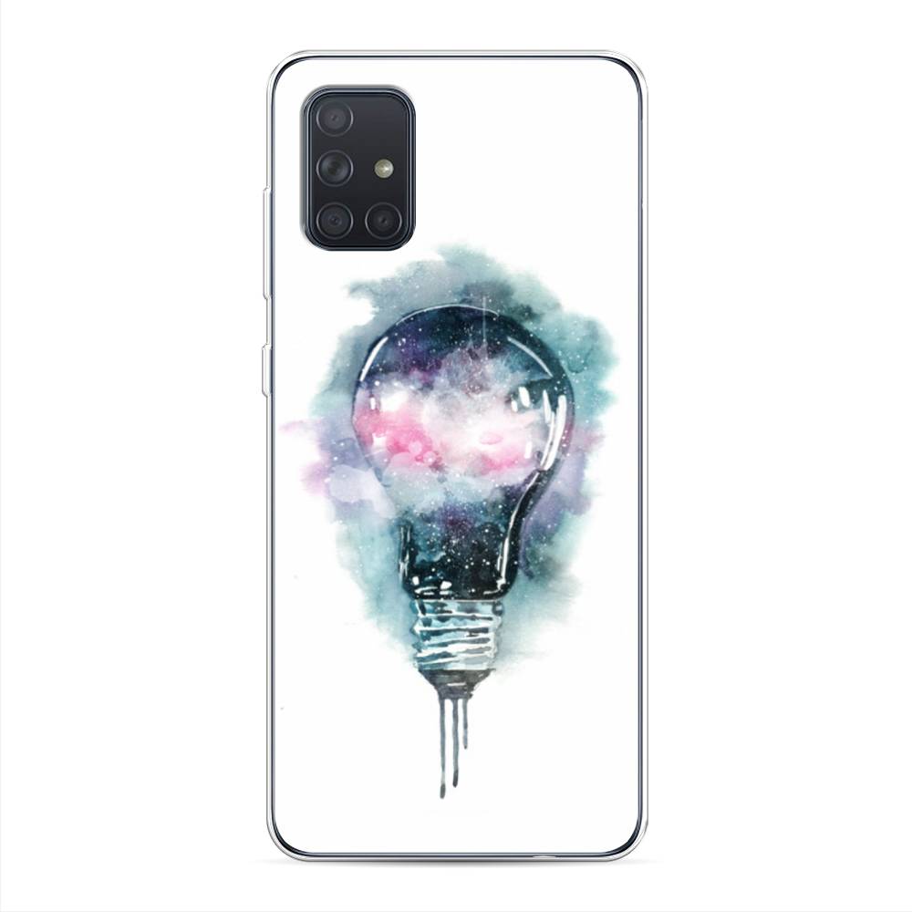 

Чехол для Samsung Galaxy A71 4G "Волшебная лампа", Белый;серый, 29050-4