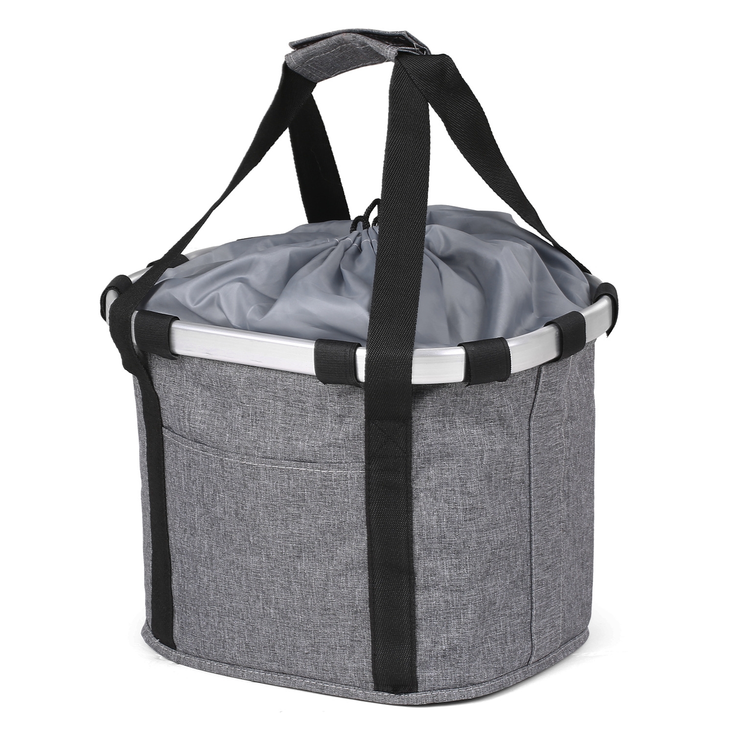 

Корзина велосипедная Dogbag серого цвета, Серый