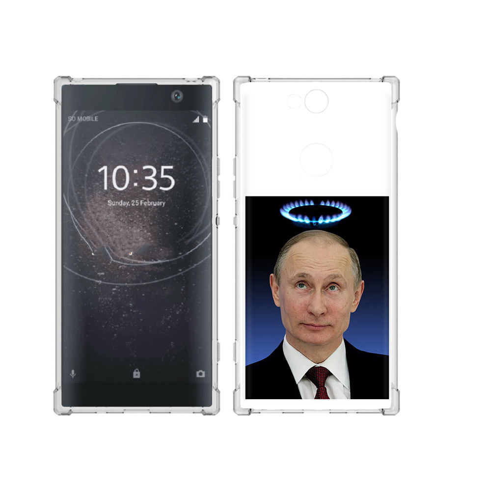 

Чехол MyPads Tocco для Sony Xperia XA2 Plus святой газ, Прозрачный, Tocco