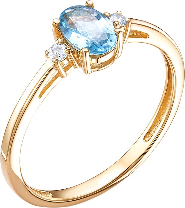 

Кольцо из красного золота с бриллиантом р. 16,5 Vesna jewelry 11525-150-264-00, 11525-150-264-00