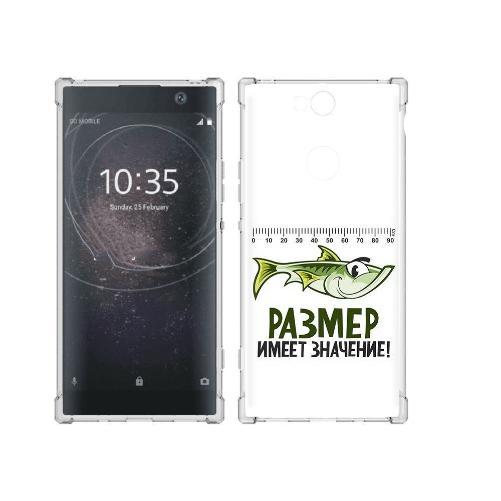 

Чехол MyPads Tocco для Sony Xperia XA2 Plus размер не имеет значения, Прозрачный, Tocco