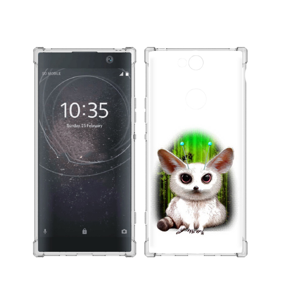 

Чехол MyPads Tocco для Sony Xperia XA2 Plus пушистое животное, Прозрачный, Tocco