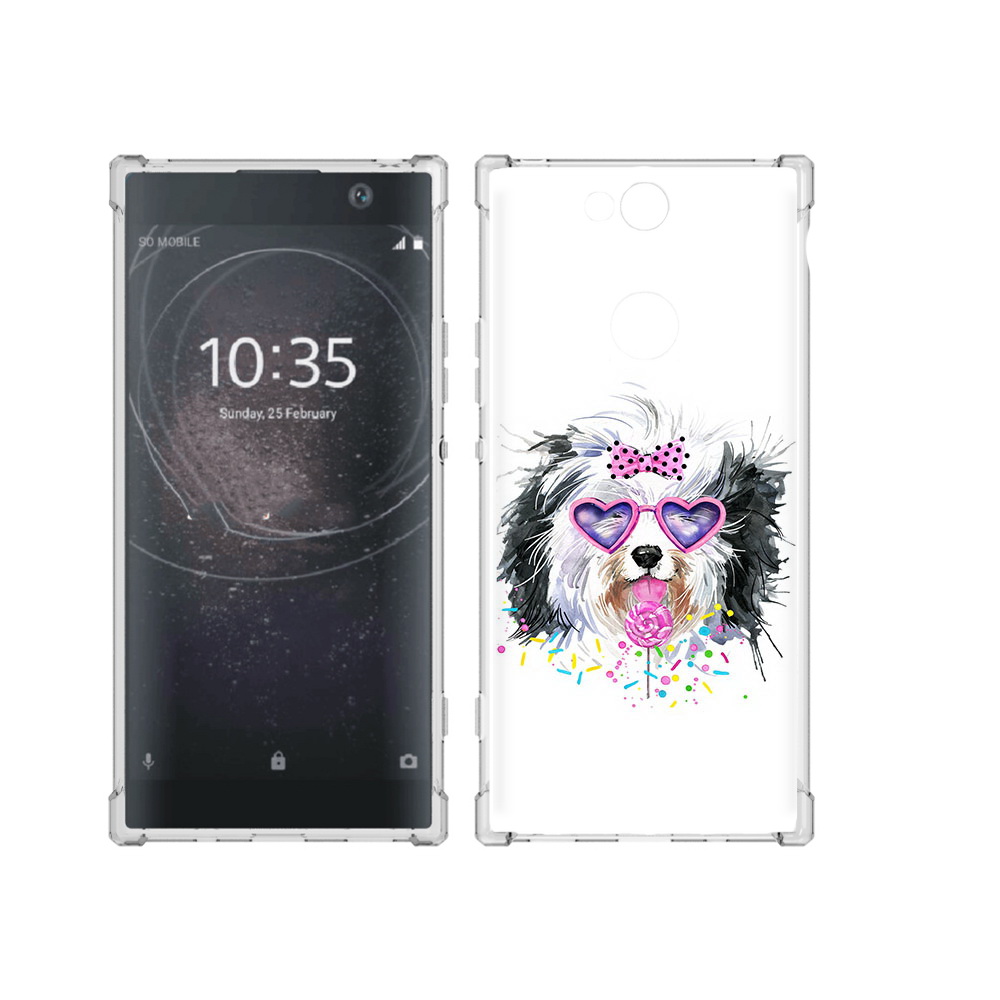 

Чехол MyPads Tocco для Sony Xperia XA2 Plus пушистик, Прозрачный, Tocco