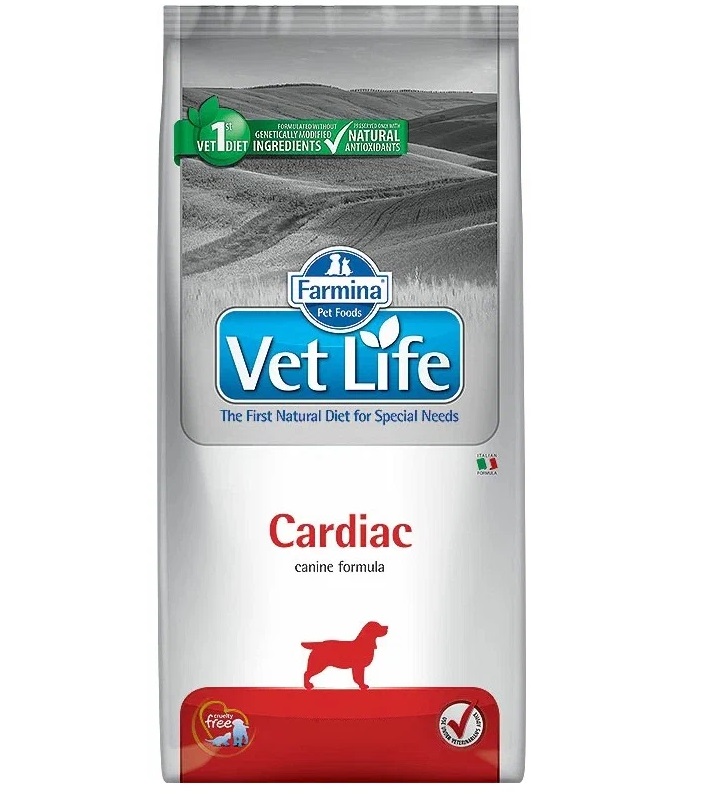 фото Сухой корм для собак farmina vet life cardiac, при сердечной недостаточности, курица, 10кг