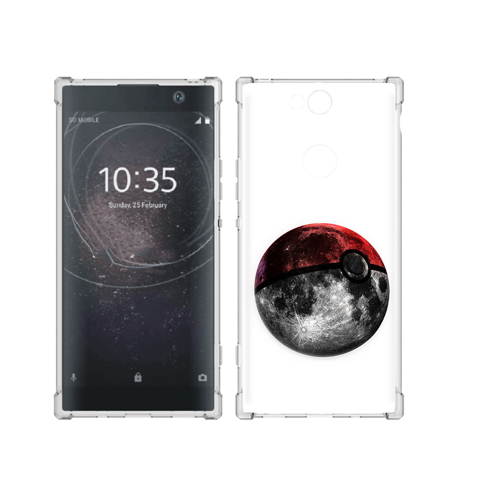 

Чехол MyPads Tocco для Sony Xperia XA2 Plus планета покебол, Прозрачный, Tocco