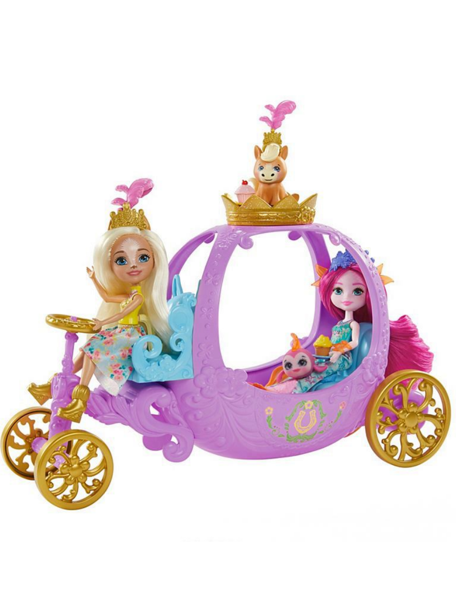 

Кукла Enchantimals Royals Королевская карета Peola Poney и Petite GYJ16