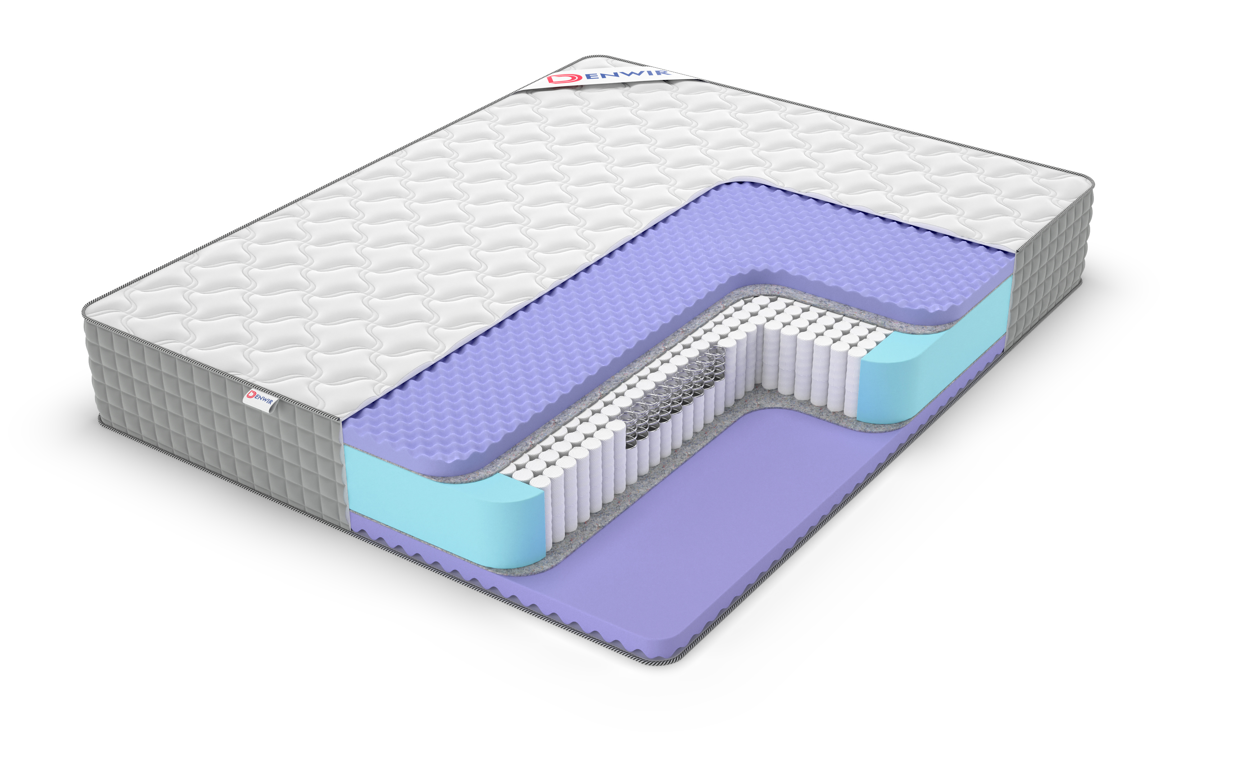 

Матрас пружинный DENWIR EXTRA FIVE S1000/chstmat_EFS1000_160x200, Белый, EXTRA FIVE S1000