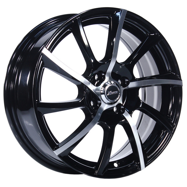 

Колесный диск X-RACE AF-14 (BKF) 6xR15 ET40 5*100 D57.1, Черный;серебристый