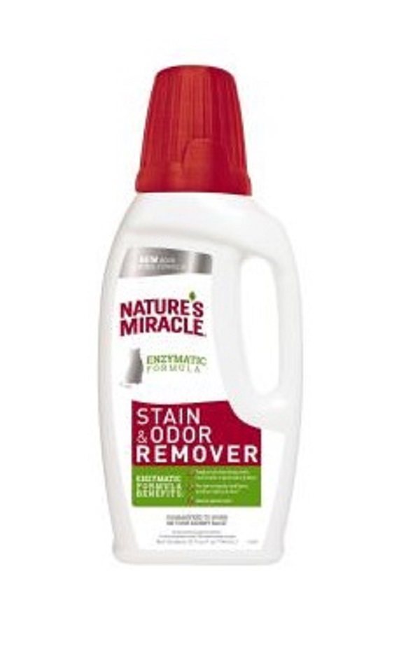 

Средство от пятен и запахов от хорьков Nature's Miracle 8 in 1 JFF S&O Remover 945 мл, 8 in 1 JFF S&O Remover