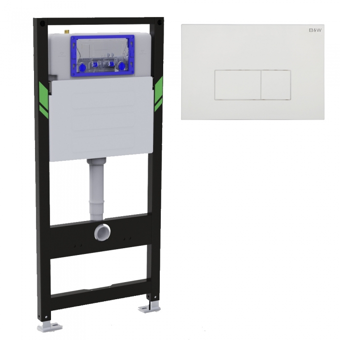 

Инсталляция для унитаза Black&White Universe WI-0900 + WPI-09541, Universe