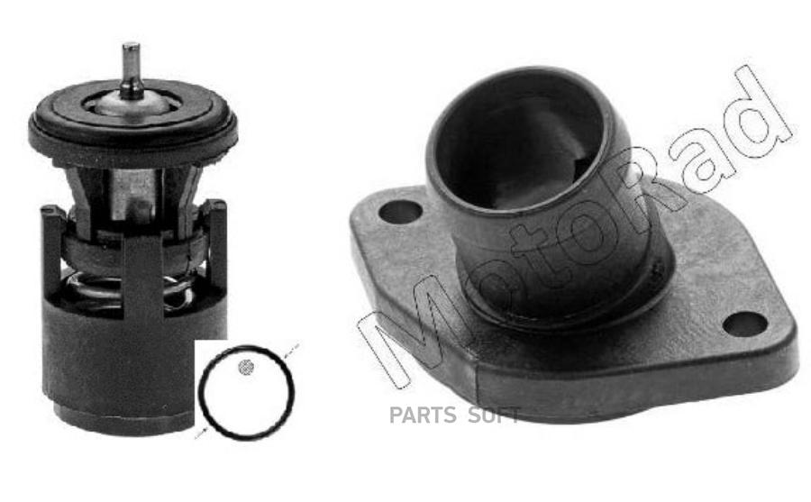 

MOTORAD 38587K 385-87K термостат 87C с прокл.\ Skoda Octavia 1.4 00 , VW Golf/Polo Cl. 91